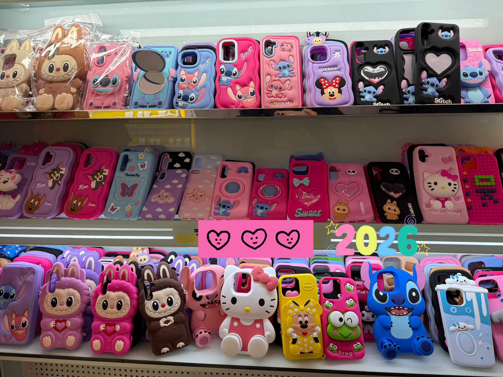 Silicone Cartoon Phone Case Wholesale and Custom Figurine Phone Case Manufacturer | New Asia
