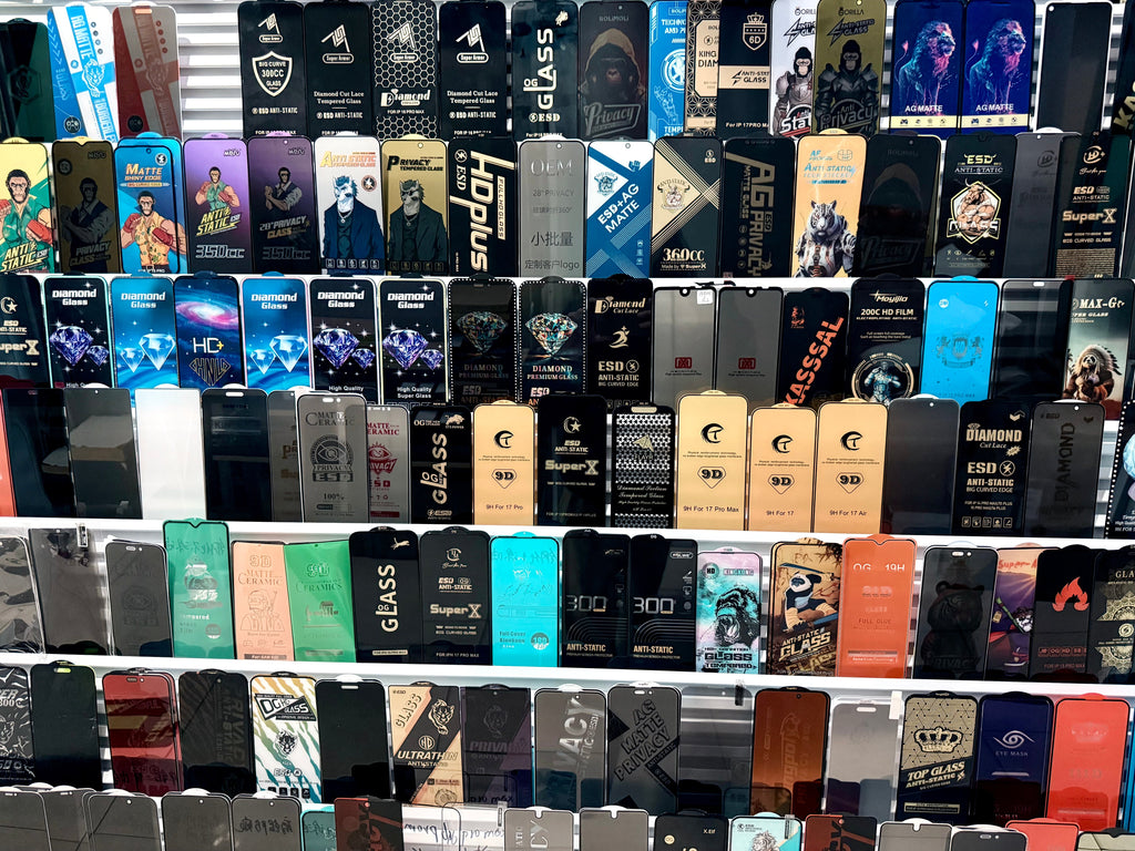 Wholesale Tempered Glass Screen Protectors | HD, Matte, Privacy | Factory Direct - New Asia